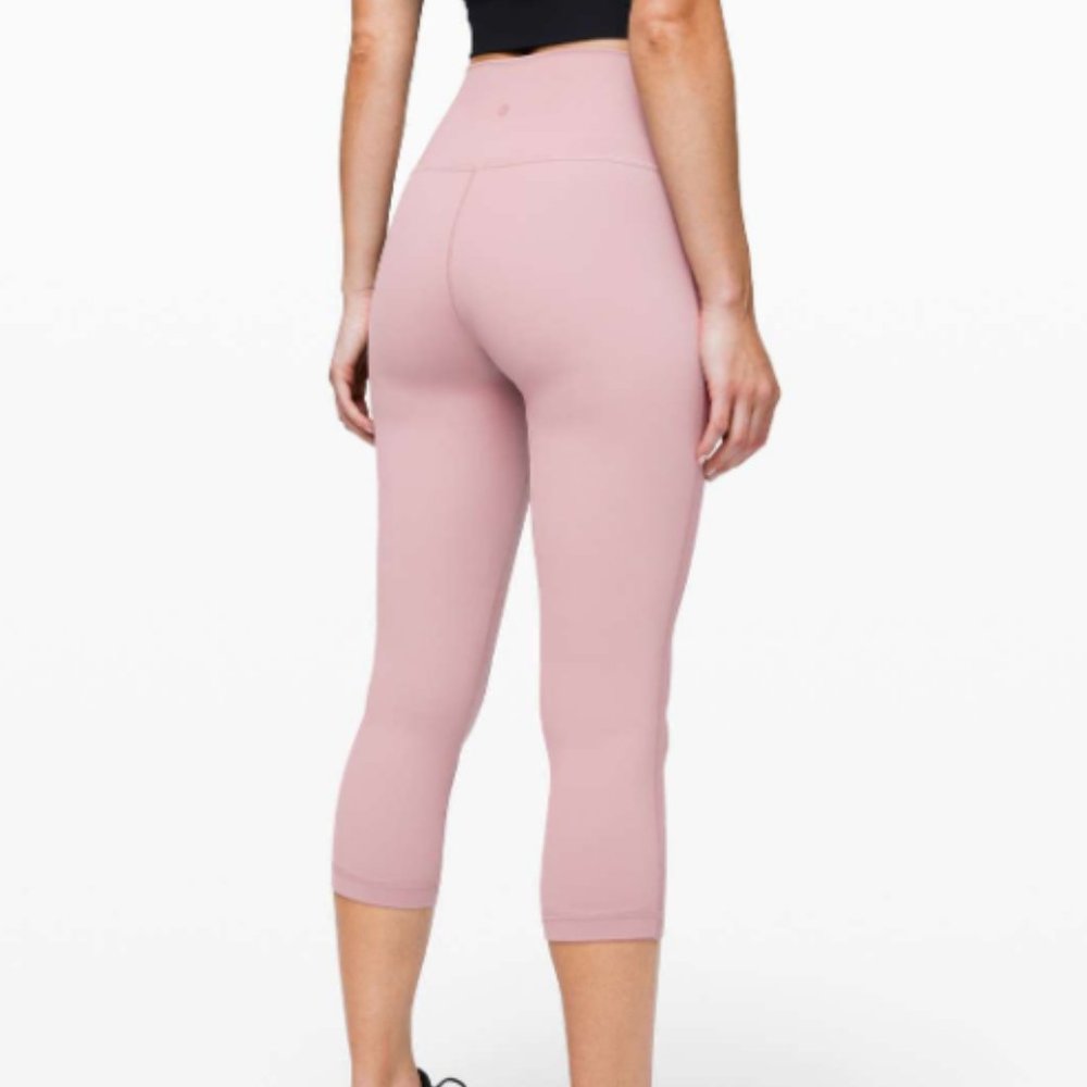 NWT Wunder Under HR Crop 21" *Flux (Smoky Blush)